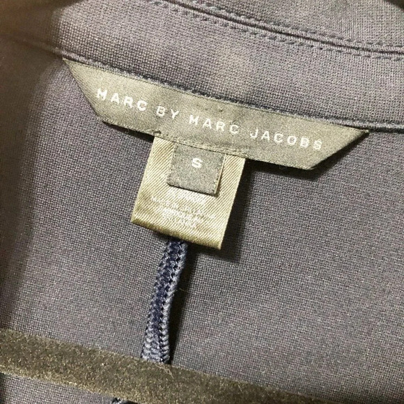 Marc by Marc Jacobs Navy Blue Cropped Blazer Women's Size Small - Picture 7 of 9